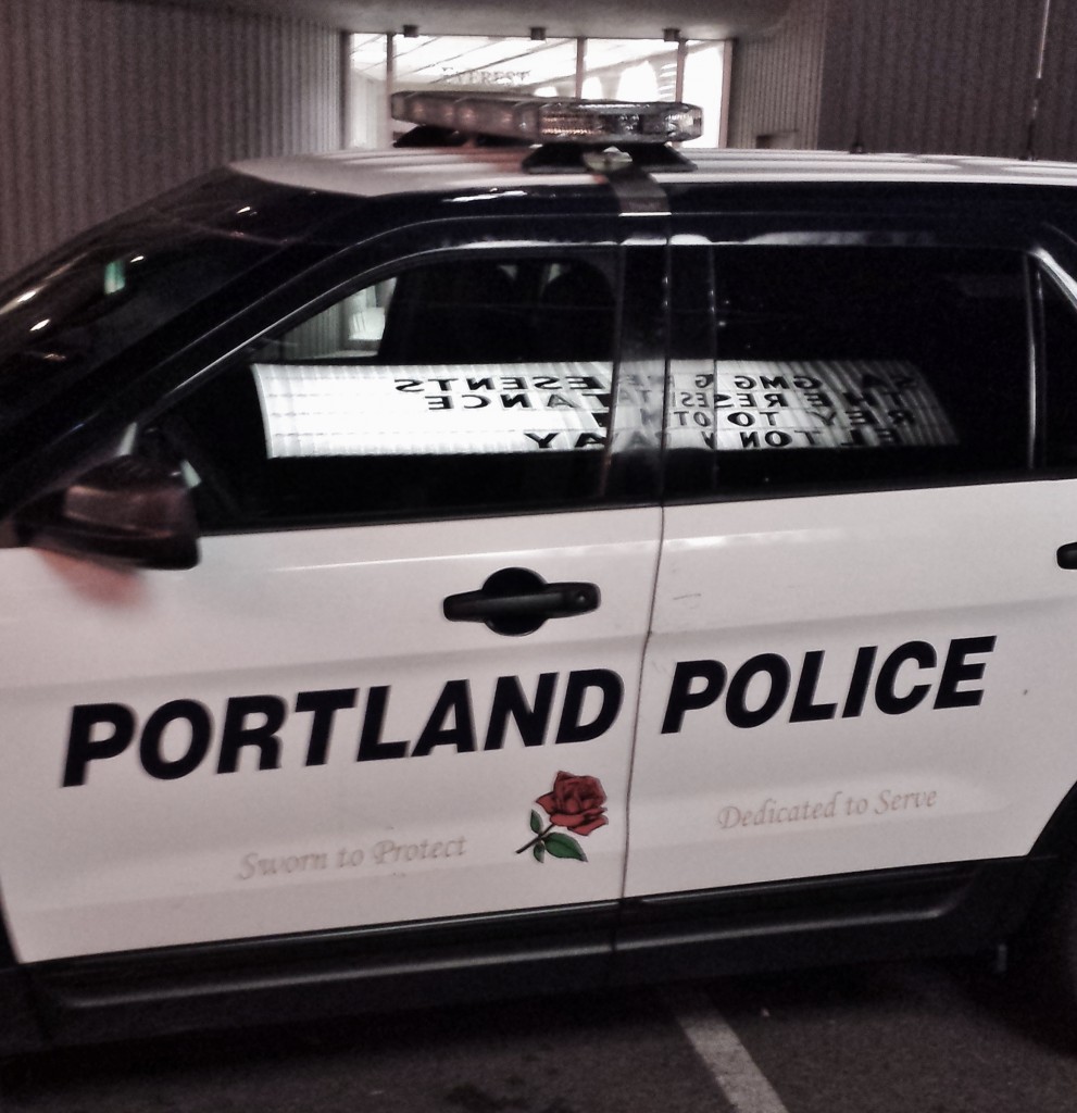 Portland Police "Sworn to Protect. Dedicated to Serve" But who??