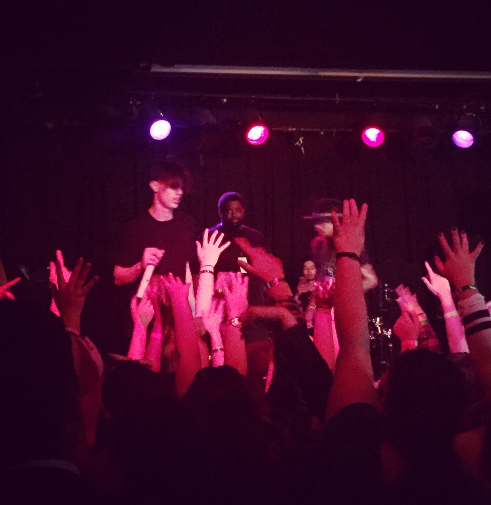 Derek Luh performing at Peter's Room (The Roseland Theater) in Portland. Photo by Jenni Moore