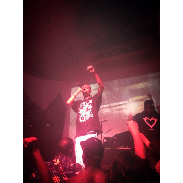 Glenn Waco and Mic Capes rocking the crowd at We Take Holocene in May 2015. Photo: Jenni Moore