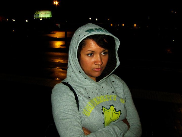 Me being upset in downtown Portland. Photo by Ryan Mowery