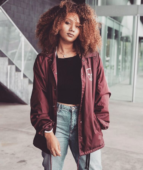 Image courtesy Alia Zin instagram. Photo: @streetportaitsLA