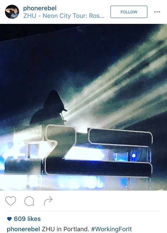 Photo courtesy @phonerebel's IG
